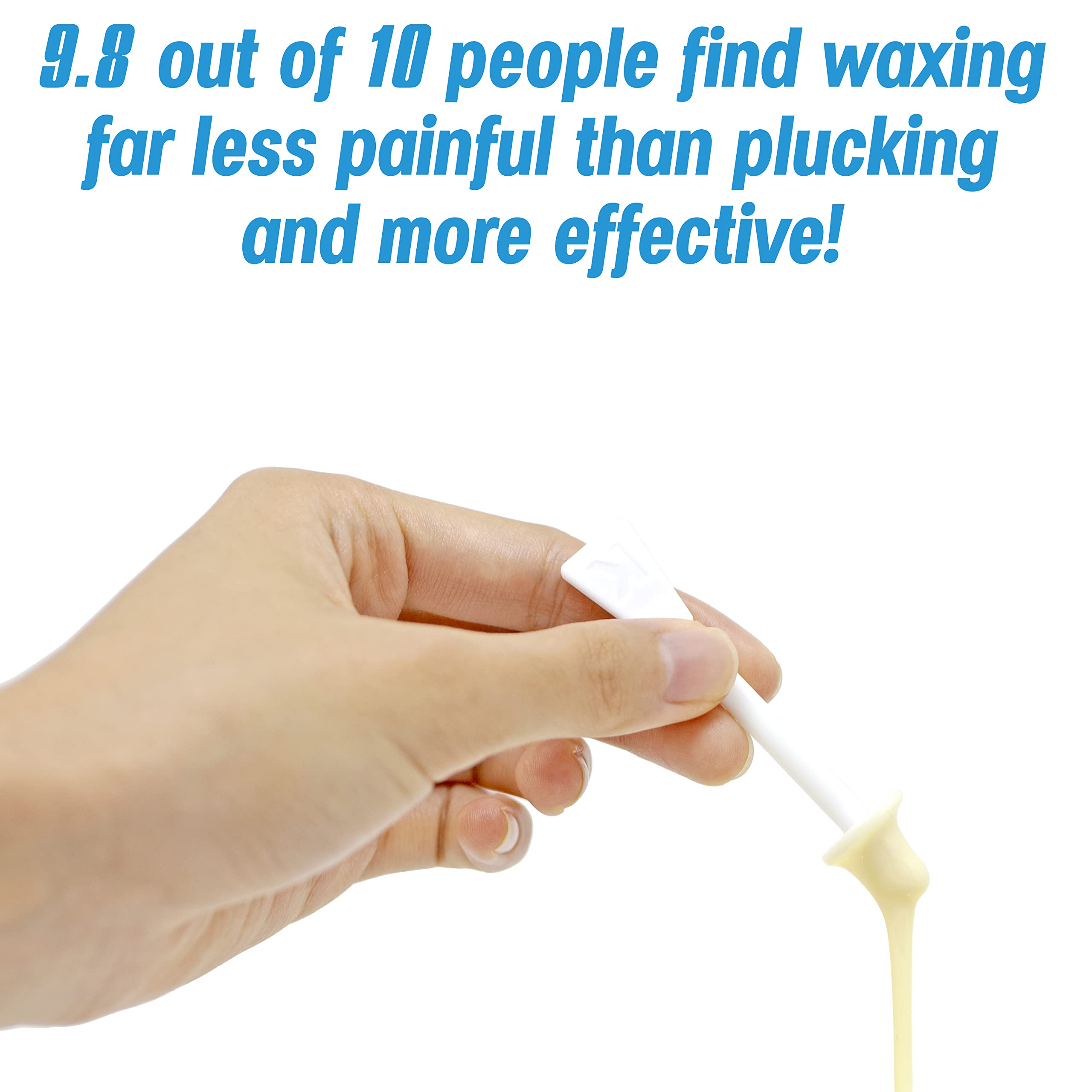 Grip’n’Rip Nose Waxing Sticks from Kenashii, Bespoke Nasal Wax Applicators for Easy and Effective Nose Hair Removal, Wax and Wipes Sold Separately