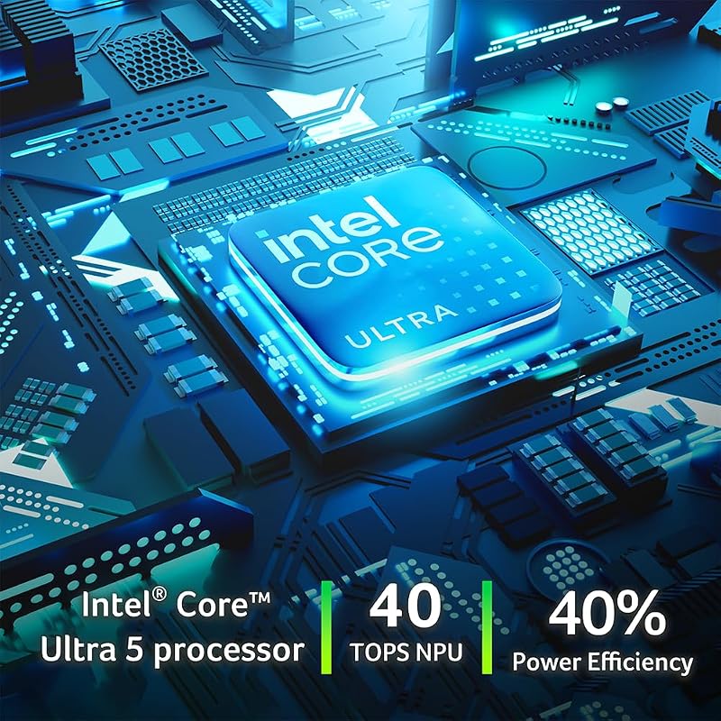 Aspire 14 AI Copilot+ PC, Portátil 14", Core Ultra 5,16GB RAM, 512GB SSD