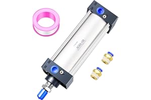 TAILONZ PNEUMATIC Air Cylinder SC 63 X 150 Bore: 2 1/2 inch Stroke: 6 inch Screwed Piston Rod Dual Action