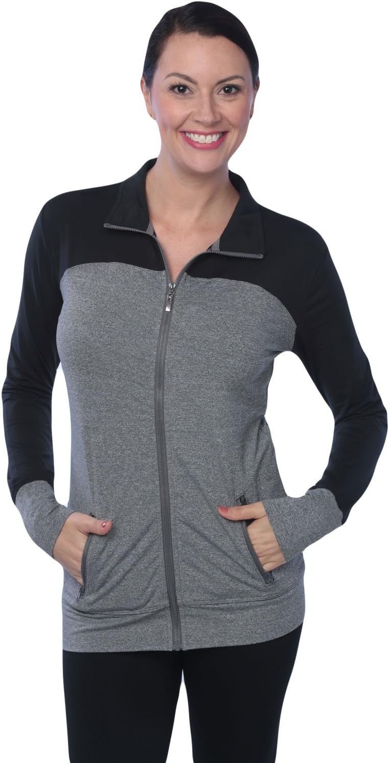 Active Club Women's Full Zip Yoga Jacket