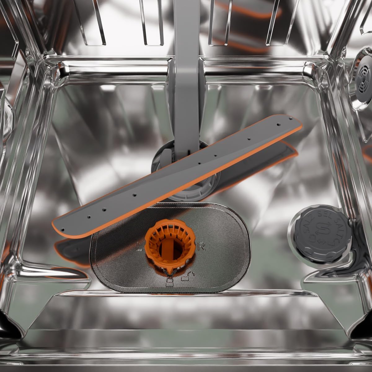 Gorenje GV642C65 Geschirrspüler/Einbaugerät FRONT NICHT ENTHALTEN/Made in EU/60 breite/14 Maßgedecke/6 Programme/TotalDry/Total AquaStop/SpeedWash/XXL inox/EEK: C/Einbaumaße (HxBxT):82 x 60 x 55,5cm 4