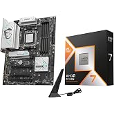 Micro Center AMD 9800X3D Processor with MSI B850 Gaming Plus WF Motherboard | CPU Motherboard Combo, Ready for AI PC, Ryzen 7, ATX, AM5, DDR5, PCIe 5.0, M.2 Gen5, Wi-Fi 7, 5G LAN