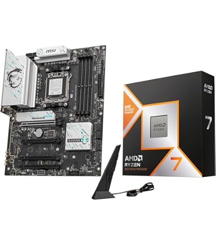 Amazon.com: (Bundle) AMD Ryzen 7 7800X3D 8-Core AM5 Processor