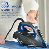 Russell Hobbs Iron Titanium Carbide Soleplate 2600W 160g Steam 55g/min view 3
