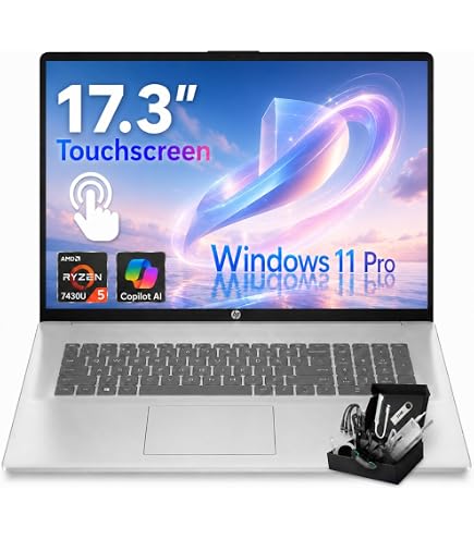 Amazon.com: HP 17 inch Business Laptop Computer, Intel 8-Core i3
