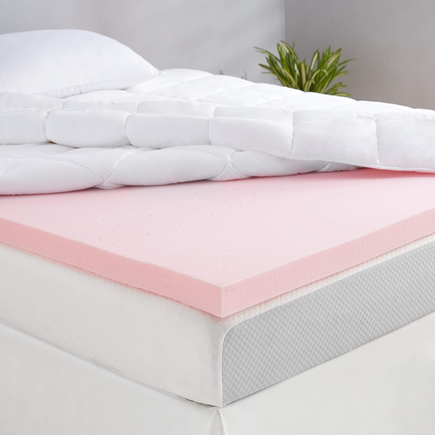 Amazon Basics Rose ScentInfused Memory Foam Bed Mattress