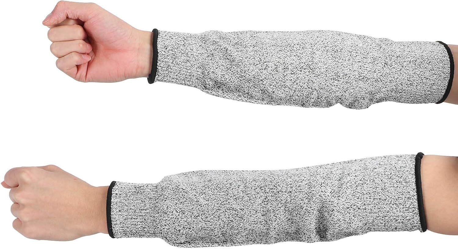 Zerodis Safety Arm Sleeve, 1 Pair Arm Protector Gardening Sleeve Gardening Cut-Resistant Sleeve HPPE Level 5 Protection Work Safety Arm Protector - Image 3