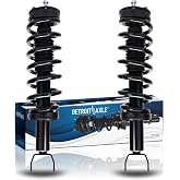 Detroit Axle - 2 Front Struts for 4WD 2009-2018 Dodge Ram 1500 | w/o Air Suspension, Quick Install Complete Struts with Coil Springs 2010 2011 2012 2013 2014 2015 2016 2017 Replacement