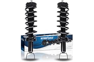Detroit Axle - 2 Front Struts for 4WD 2009-2018 Dodge Ram 1500 [w/o Air Suspension] Complete Struts w/Coil Springs 2010 2011 2012 2013 2014 2015 2016 2017 Replacement Ready Strut Shocks