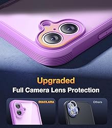 Diaclara Designed for iPhone 16 Plus Case 6.7