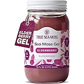 True Sea Moss &ndash; Dried Mixed Fruits&ndash; Elderberry, Pack of 1 (Labels may Vary) | No Sugar, Vegan, Non-GMO, GMP, Gluten-Free, Halal &ndash; Wildcrafted Seamoss, Dried Fruits &amp; Vegetables&ndash; Vitamins &amp; Minerals