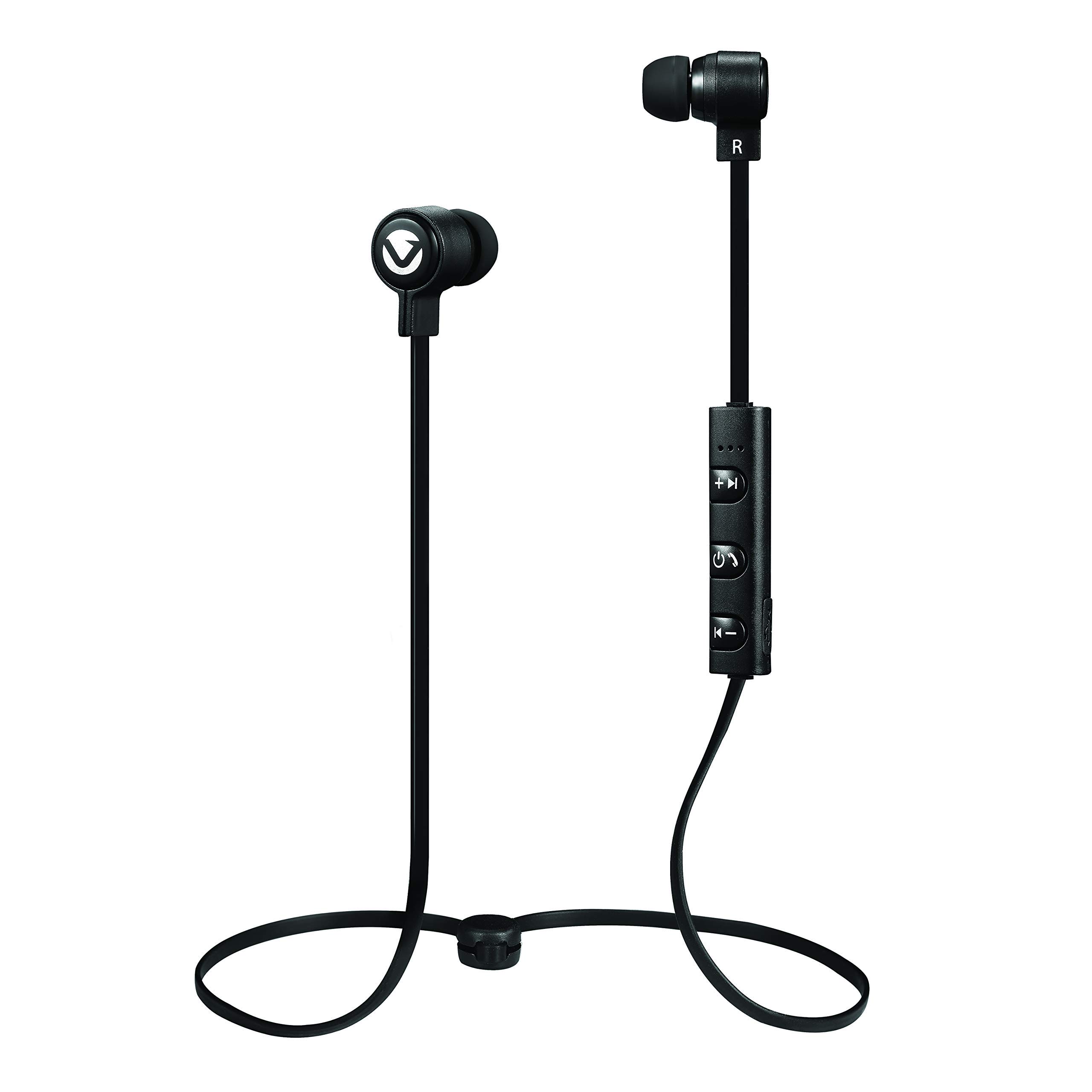 Volkano Rush Sweat Resistant Bluetooth Wireless Earphones With Call Functions - VB201BK