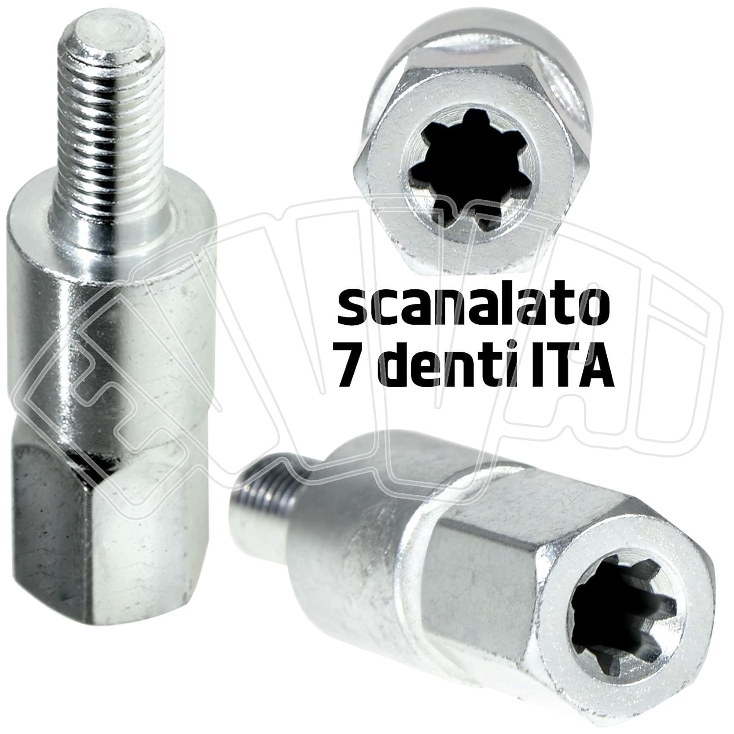 Accessori per decespugliatori INSERTO ADATTATORE PER COPPIA CONICA