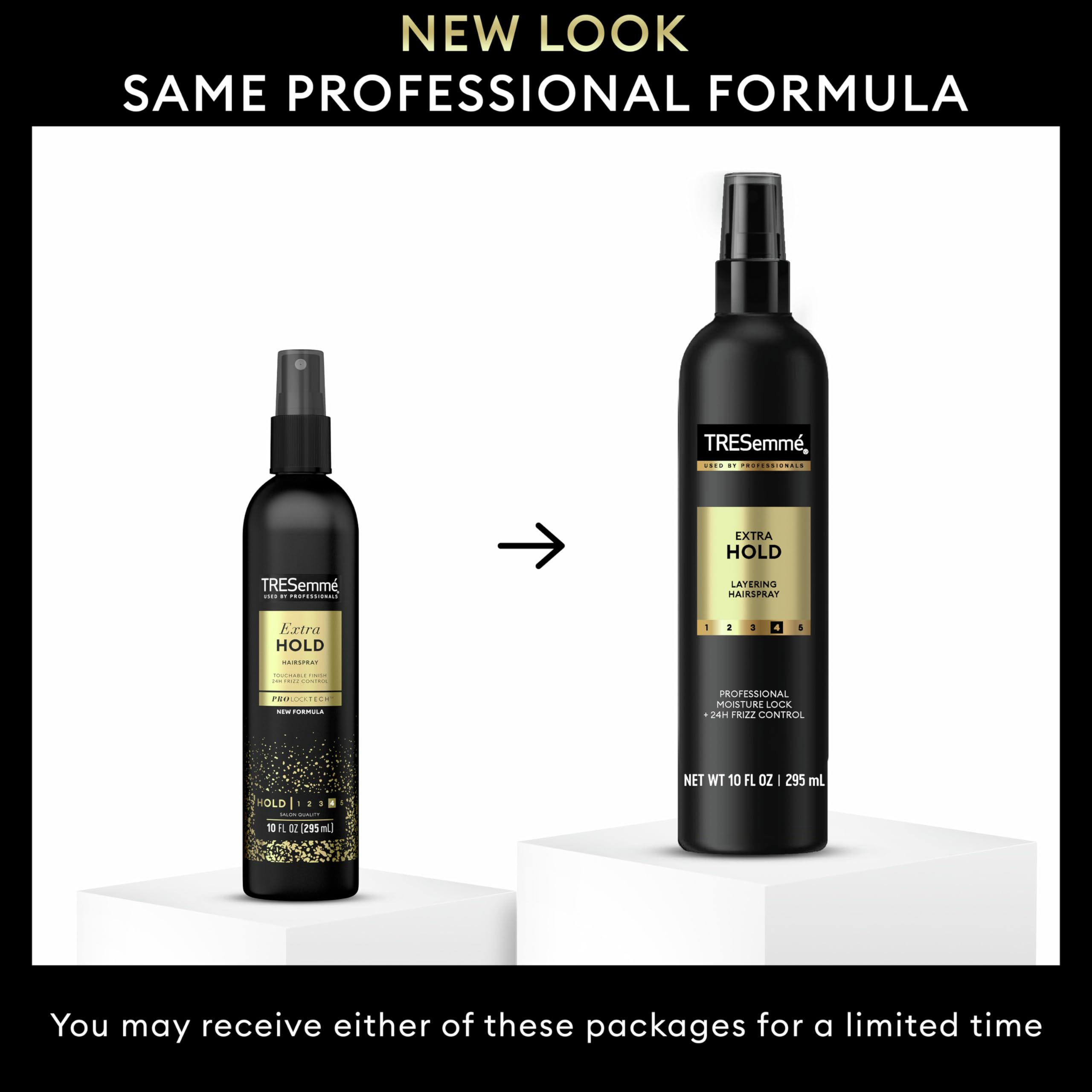 TRESemmé Hairspray Extra Hold for 24-Hour Frizz Control 10 Fl Oz