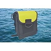 AKM-Scuba Diving Cargo Cary Leg, Strap On Pocket Large Yellow