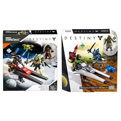 Mega Construx Destiny Sparrow S-31V Building Kit Oficial Licenciado - Brinquedos e