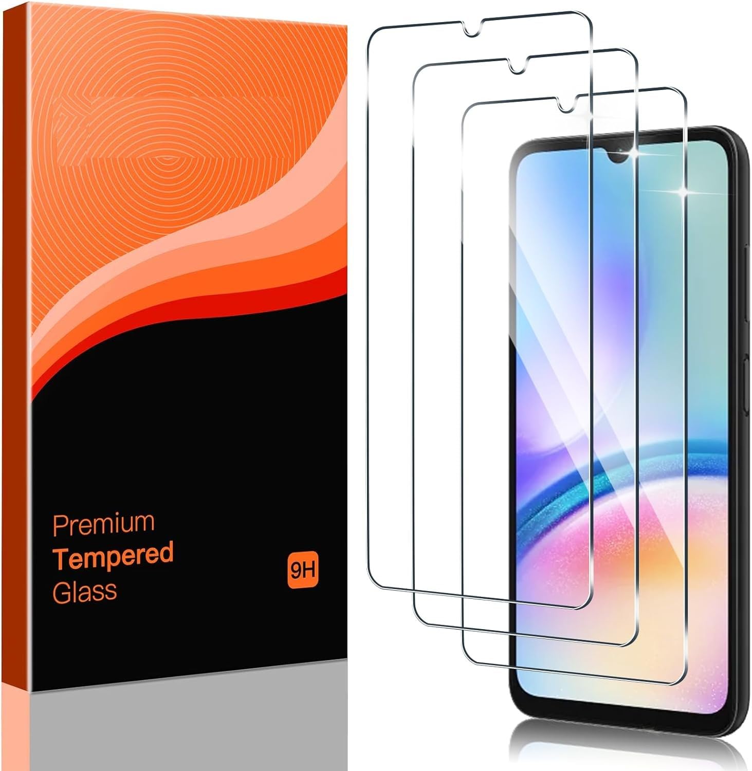 for Motorola E13 Tempered Glass, Screen Protector Anti Scratch and Anti Shatter Film, [Case Friendly] HD Clear Premium, 9H Tempered Glass for Moto E13 [Pack of 3]