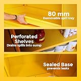 Horison Industries COSHH Cabinet 1830x610x457mm Fireproof Lockable Metal Storage view 5