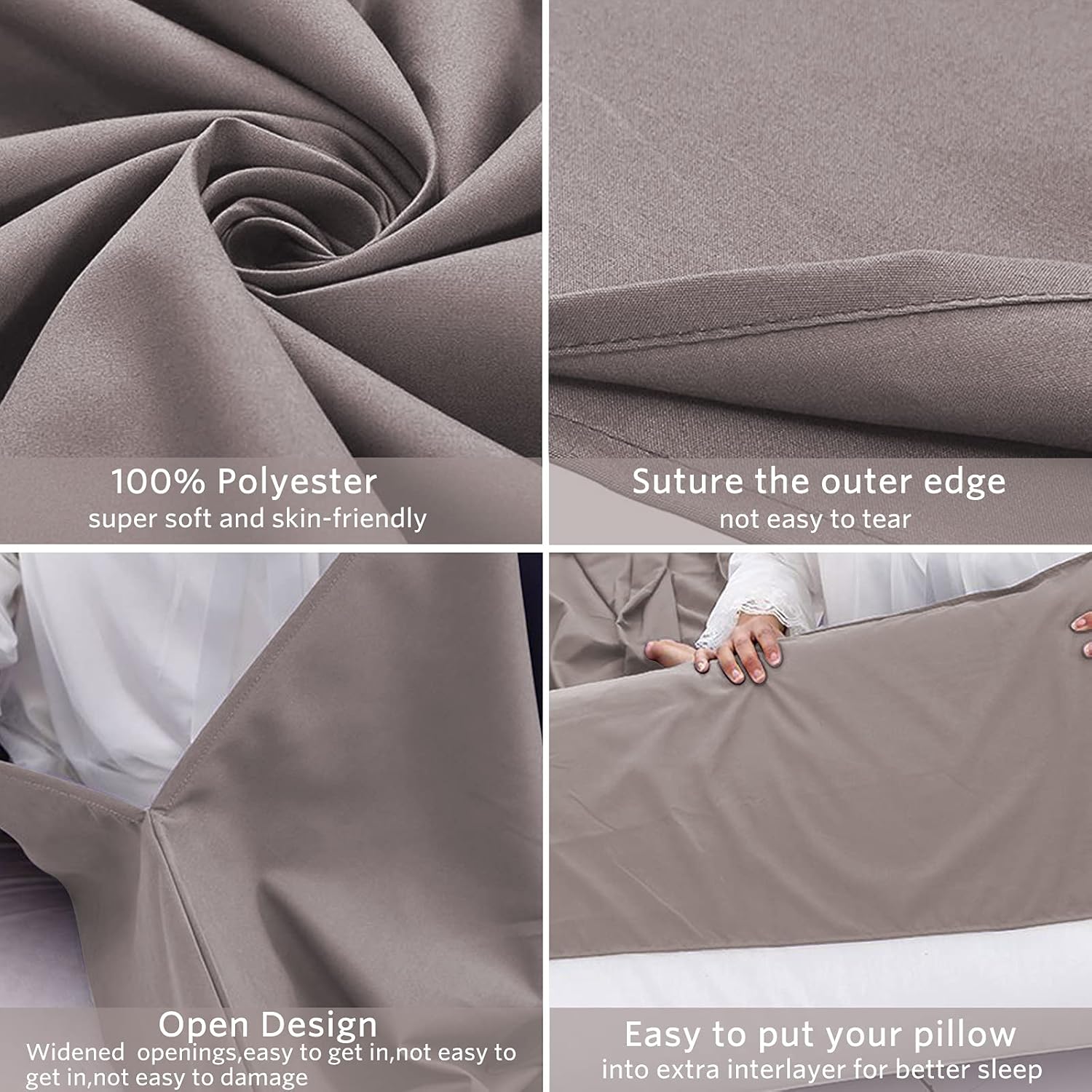 Travel and Camping Sheet Sleeping Bag Liner, Lightweight Compact Portable Adult Thin Sleeping Bag Sack, Premium Soft Hotel Sleep Sheet for Traveling Hostels Picnic : Sports & Outdoors