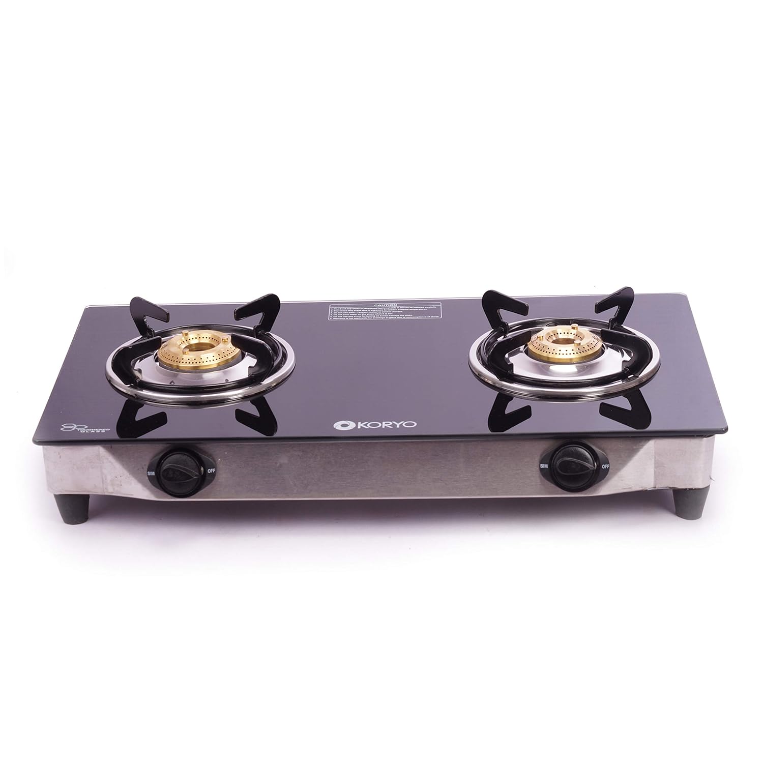 Koryo 2 Burner Glass Top Gas Stove Delsheaven