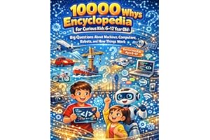 10000 Whys Encyclopedia for Curious Kids 6–12 Year Old: Big Questions About Machines, Computers, Robots, and How Things Work