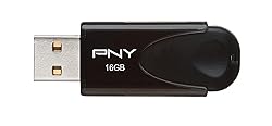 PNY - Attaché 4 16GB USB 2.0 Flash Drive - Black