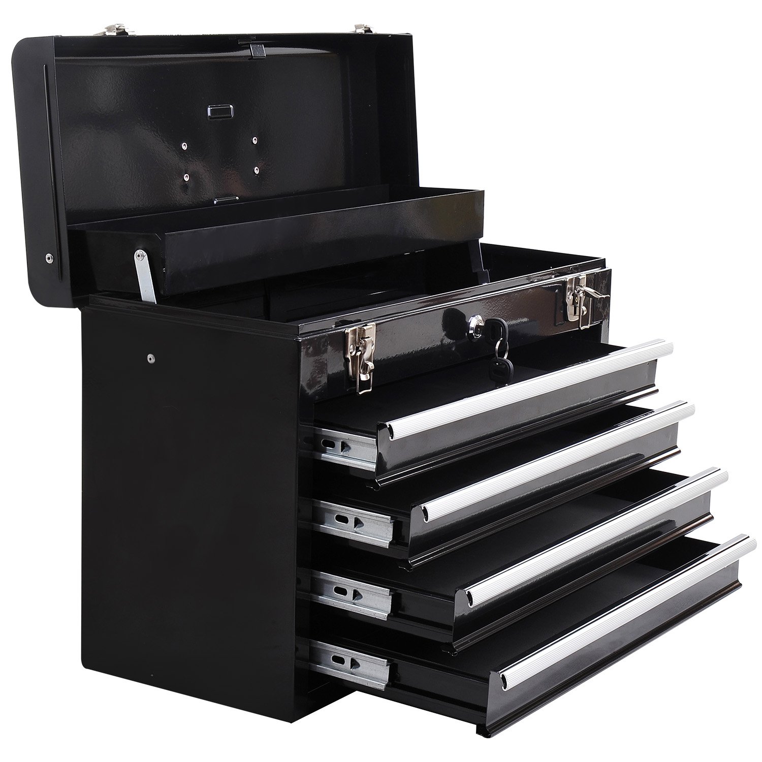 Homcom Portable Toolbox Tool Chest Box C Buy Online In Dominican Republic At Desertcart