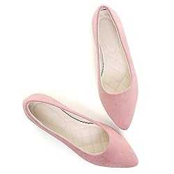 ChaiRong Zhou Women Comfort Pointed Toe Ballets