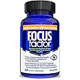 Focus Factor Brain & Vision, 60ct - Multivitamin Supplement with Vitamin B6, B12, D3, Lutein, Zeaxanthin & Bacopa Monnieri fo