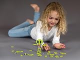 PLUS PLUS Alien 100 Pieces Building Blocks Toy, Danish STEM Creative Play view 5