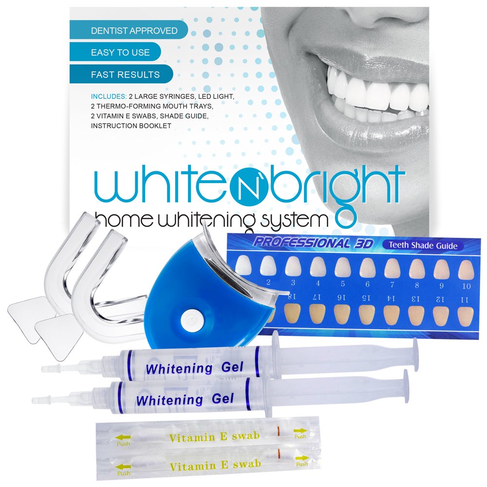 Deluxe Teeth Whitening Premium Kit By White N' Brite Professional