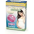 Preggie Anti-Nausea Wristbands – Morning Sickness Relief – Clinically Tested Nausea Relief Aid - Pregnancy Nausea Relief – Acupressure Wristband - Side Effect Free - 2 Pairs, Set of 4 Bands - Pink