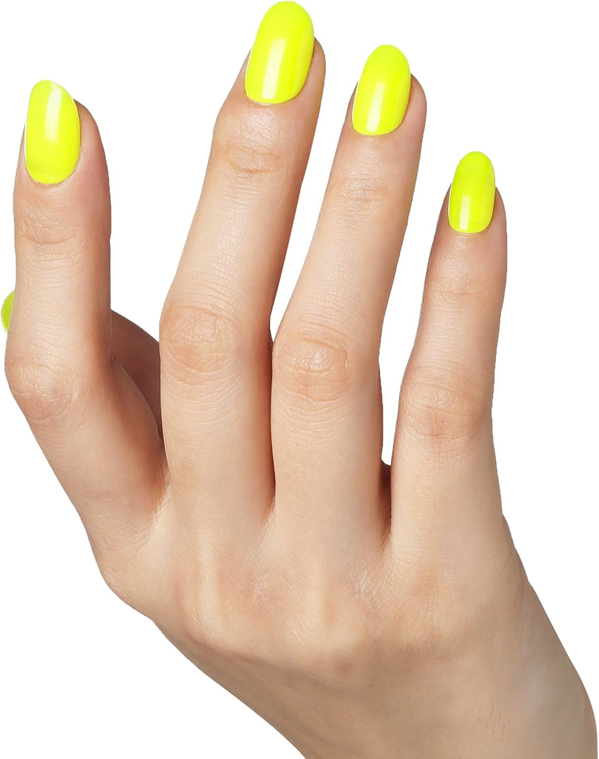 Bluesky Gel Nail Polish, Sorbet Zest Neon34, Bright Neon Summer Yellow, Long Lasting, Chip Resistant, 10 ml (Requires Curing Under UV LED Lamp) - Image 4