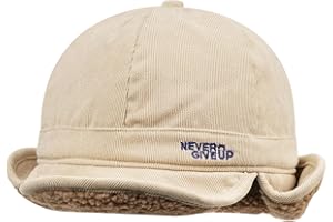 CLAPE Russian Trapper Ushanka Hat Eskimo Warm Pilot Cap Hats Earflaps Baseball Cap Visor Dad Hat for Outdoor Skiing