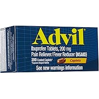 Advil Ibuprofen Tablets, 200 Count