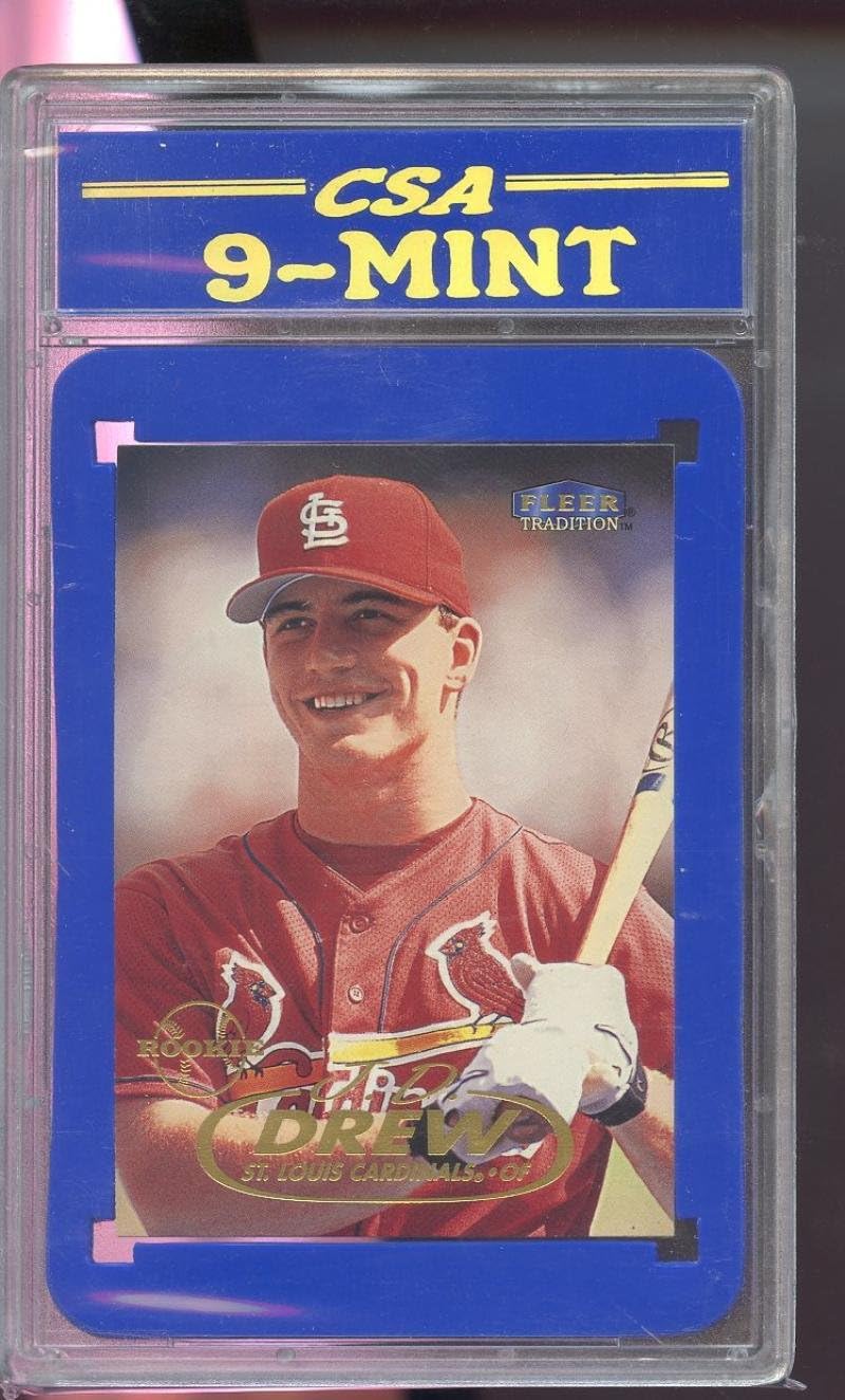 Jd Drew Rookie Card Cards Info