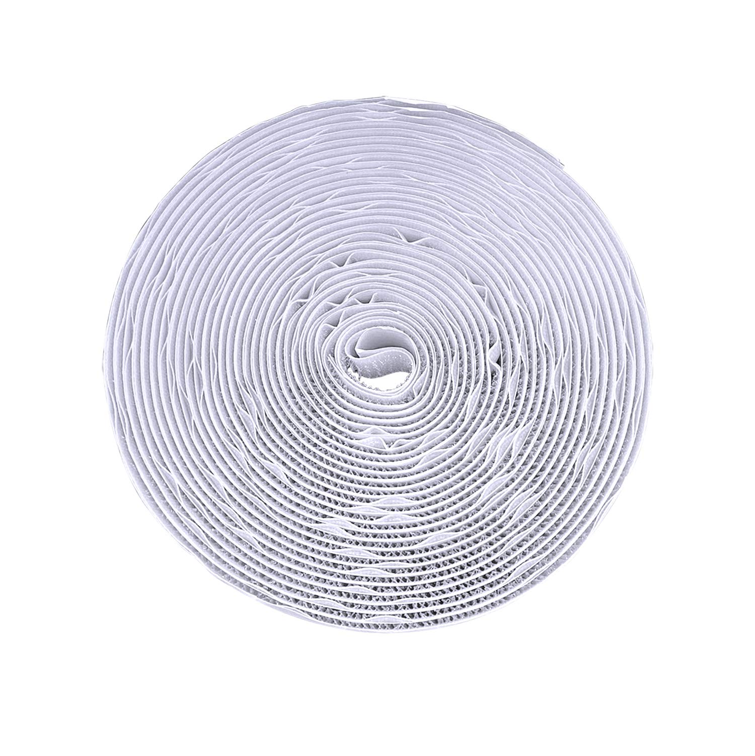 TheFitLife Hook and Loop Strips Tape - Self Adhesive 20mm x 6 m Roll, Double Sided Sticky Tape with Extra Strong Sticky Glue Backside for Magnetic Screen Door, Household, Office, School Industrial