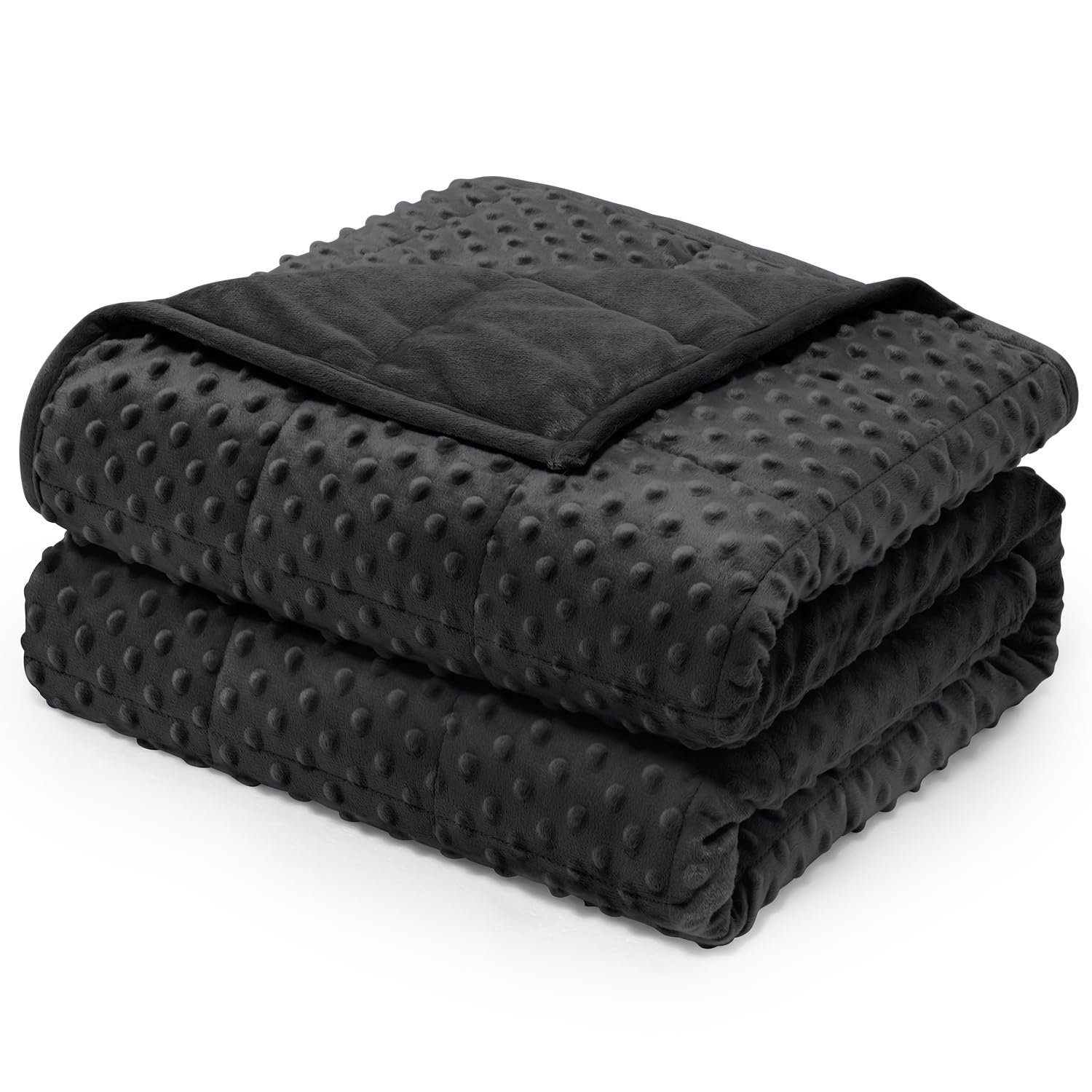 Wemore Minky Dot Weighted Blanket for Adults King