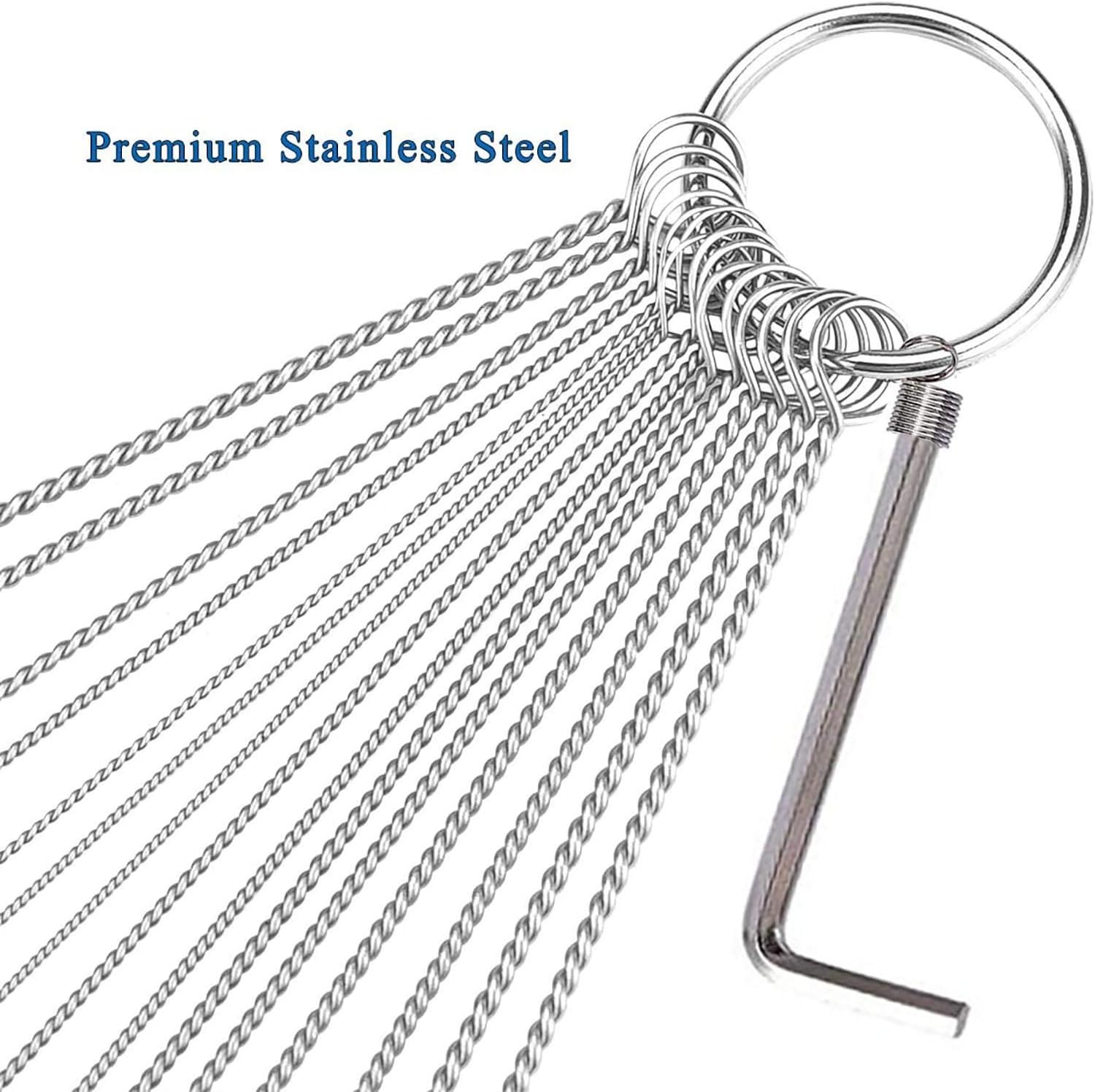 DESIN Carburetor Carbon Dirt Jet Cleaner Tool Kit 18 Cleaning Needles with 12 Brush and 2 Throttle Wrench: Home & Kitchen