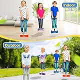 Toyzey Foam Pogo Jumper Toy for 3-12 Year Olds Rose Red view 5