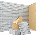 Soundproof Wall Panels, Kuchoow Sound Proof Paneles for Walls, 12 Pack High Density Acoustic Panel Sound Absorbing Self-Adhesive, Acoustic Wall Paneles for Walls Door Ceiling 11.8" X 11.8" X 0.4" Gray