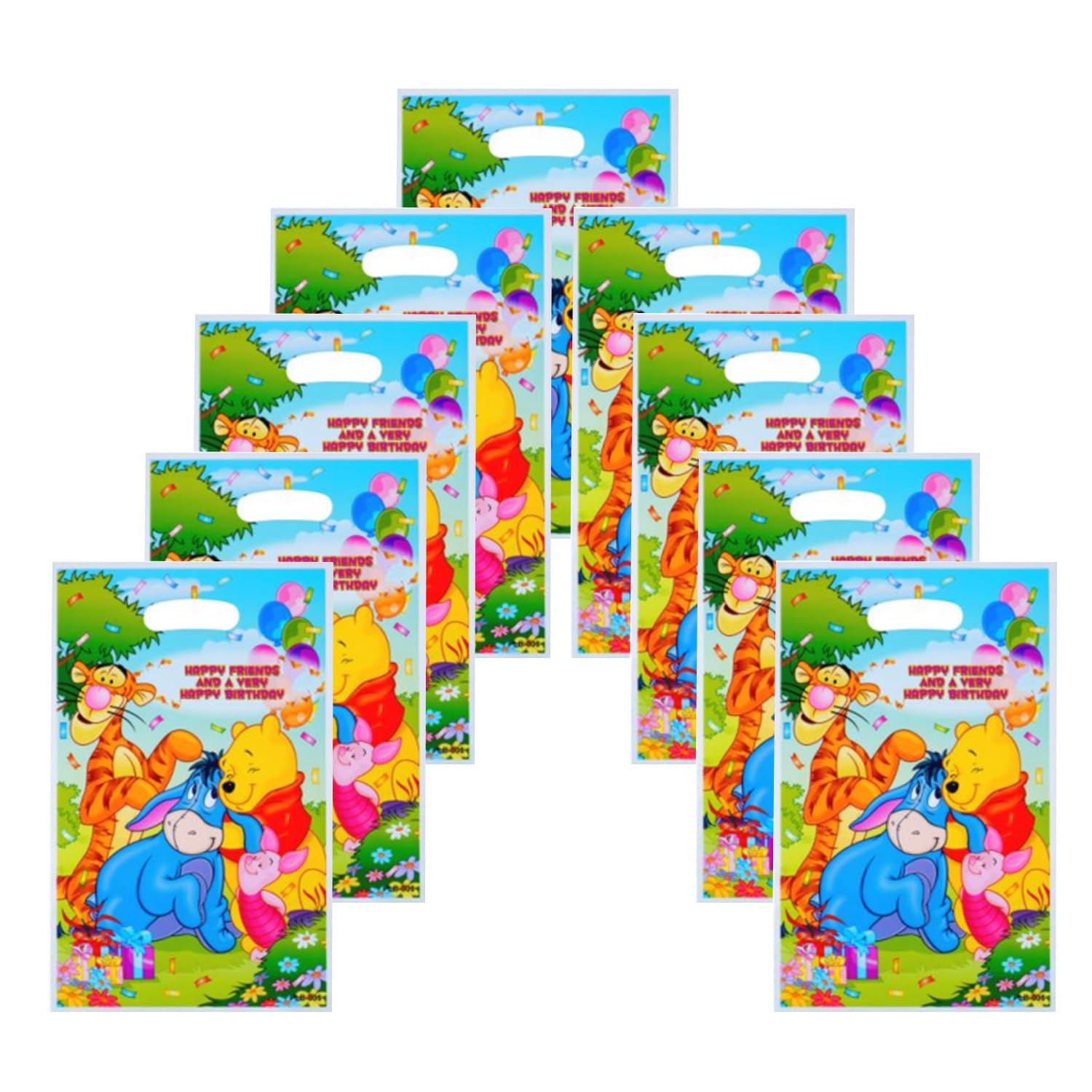 Photo 1 of 30PCS Winnie Party Supplies Gift Bags Winnie Party Candy Bag Party Decorations