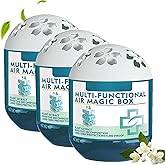 Indoor Air Purification Magic Box, Dust Removal & Continuous Air Cleaner, Plant-Based Formula for Any Room, 120g Air Purifier