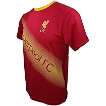 Liverpool Fc Jersey Liverpool FC Official Mens Poly Training Kit T