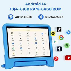 2025 Upgraded Kids Tablet, Octa-core, 10 Inch
