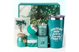 BKAYP Birthday Gifts for Women, Mothers Day Gifts, Gift Set Bath Relaxing Spa Basket Box, Women Valentine's Day Unique Gift Ideas, Christmas Gifts for Wife Girlfriend Daughter Friend Teacher Women Gifts