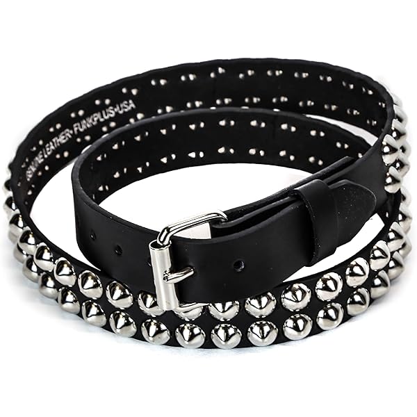 【U LAN】35mm real leather stud belt 35mm real leather stud belt - ULAN | 60% - Asian Fashion