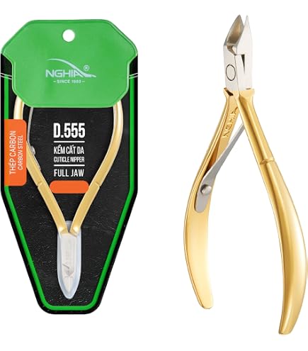 Amazon.com: Premium Hard Steel Cuticle Nipper - D-506, Precision