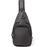 Baggallini Women's Central Park Sling 12"x7" Crossbody Bag W/Convertible Adjustable Shoulder Strap