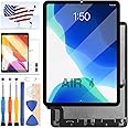 for iPad Air 4 4th Gen Screen Replacement A2324 A2072 A2325 A2316 for iPad Air 4 (2020) 10.9 LCD Display Touch Digitizer Assembly Sensor Glass Panel Parts Kits,with Tools +Screen Protector